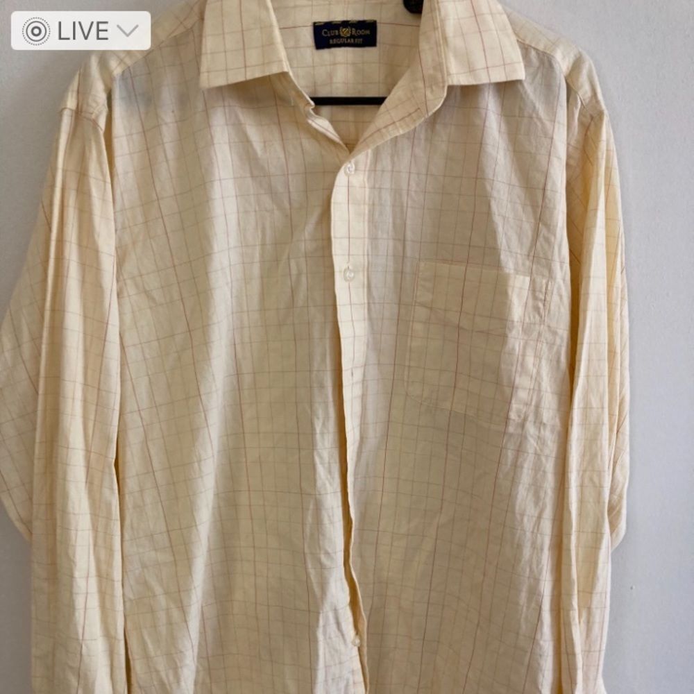 Club Room Yellow Dress Shirt